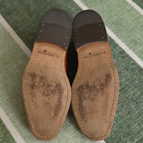 Florsheim Wingtip Oxford - Saddle Tan - Picture 5 of 6